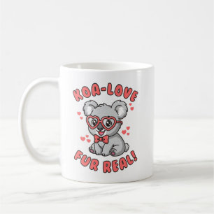 Koa-Love Echt Waar - Schattige Koala Valentijnsdag Koffiemok