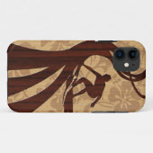 Koa Wood Surfer Surfboard iPhone 5 Hoesjes (Achterkant (horizontaal))