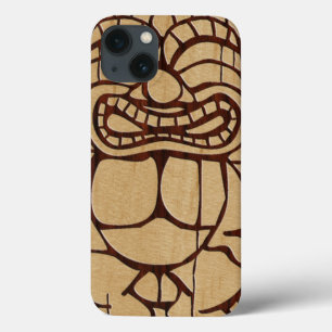 Koa Wood Tiki Ailani Surfboard iPad Air Case