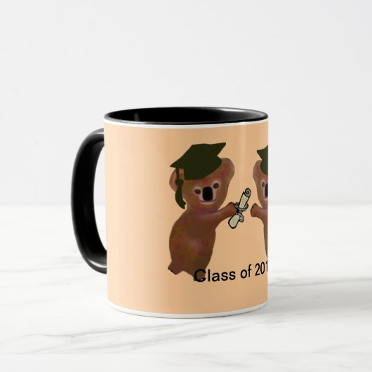 Koala Afstuderen Mokken (Voorkant links)