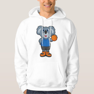 Koala als Basketballspeler met Basketball Hoodie