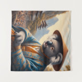 Koala Ancient Japan Wandkleed (Voorkant (horizontaal))