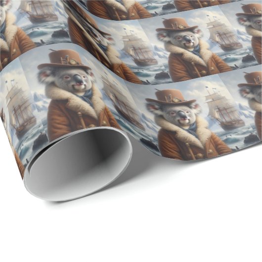 Koala Arctic Explorer Cadeaupapier (Rol Hoek)