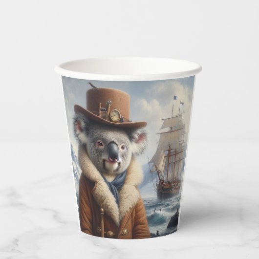 Koala Arctic Explorer Papieren Bekers (Voorkant)