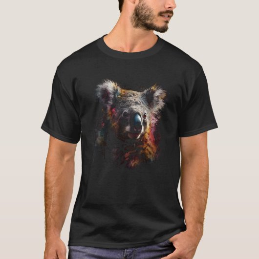 Koala Artwork Animal Koala 12 T-shirt (Voorkant)