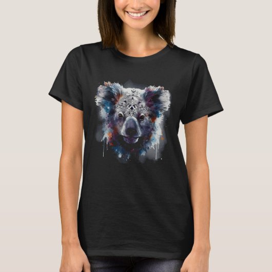 Koala Artwork  Animal Koala 7 T-shirt (Voorkant)