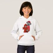 Koala as Firefighter with Fire hydrant (Devant entier)