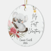 Koala Baby’s eerste gepersonaliseerde Ornament (Links)