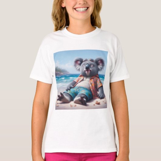 Koala Beach T-shirt (Voorkant)