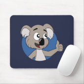 Koala bear cartoon mouse pad muismat (Met muis)