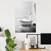 Koala Bear dans la baignoire Poster (Bureau à domicile)