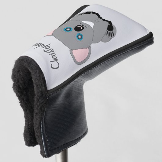 Koala Bear Design Golfheadcover (3/4 voorkant)