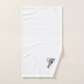 Koala Bear Design Monogrammed (Serviette à main)