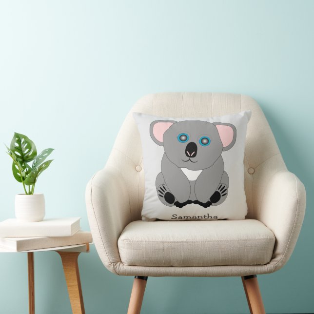 Koala Bear Design Personalised Kussen (Stoel)