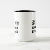 Koala Bear Enthousiaste Ringer Mug (Centre)