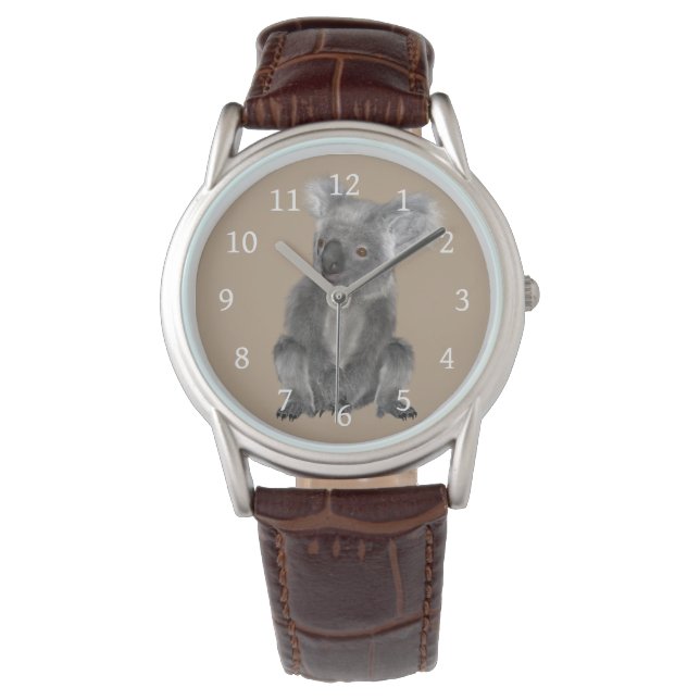 Koala Bear Horloge (Voorkant)