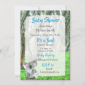 Koala Bear It a Boy Baby Shower Invitations (Devant)