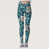 Koala Bear Leggings bleus Turquoises (Devant)