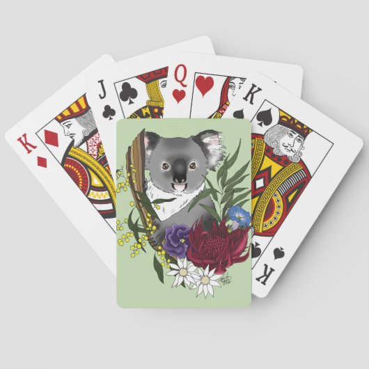 Koala Bear Pokerkaarten (Achterkant)