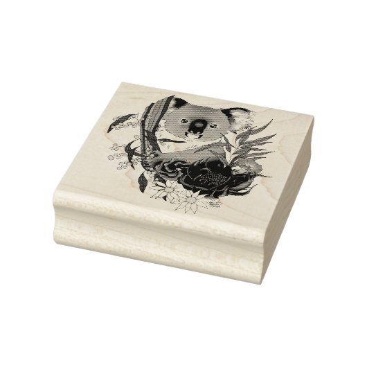 Koala Bear Rubberstempel (Stempel)