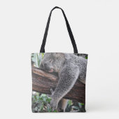 KOALA BEAR SLEEPING ON TREE DRAAGTAS (Achterkant)