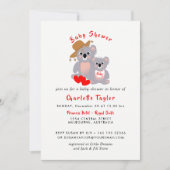 Koala Bears Baby shower super mignon Invitation (Devant)