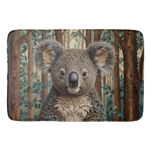 Koala Beer Badmat (Voorkant)
