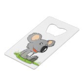 Koala Beer Bottle Open Kredietkaart Flessenopener (Voorkant Gekanteld)