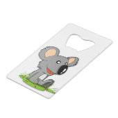 Koala Beer Bottle Open Kredietkaart Flessenopener (Achterkant Gekanteld)