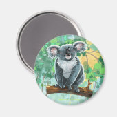 Koala Beer Cadeaus & Accessoires Magneet (Voorkant / Achterkant)