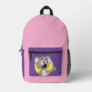 Koala beer cartoon bedrukte rugzak