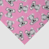 Koala Beer Cute Kind Birthday Party Tissuepapier (Detail)