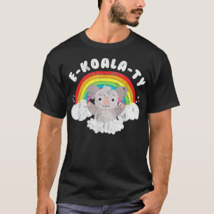 Koala Beer EKoalaTY Regenboog Pun LGBTQ tshirt