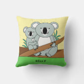 Koala-Beer en Baby Kussen (Achterkant)