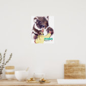 Koala Beer Fine Art Print en Poster (Keuken)