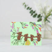Koala Beer Fun Briefkaarten (Staand voorkant)