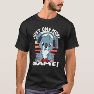 Koala Beer Gamer Headset Gaming Koala Slechts één  T-shirt