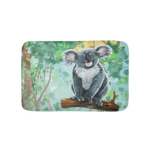 Koala Beer Gifts & Accessoires Badmat (Voorkant)