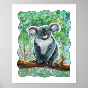 Koala Beer Gifts & Accessoires Poster