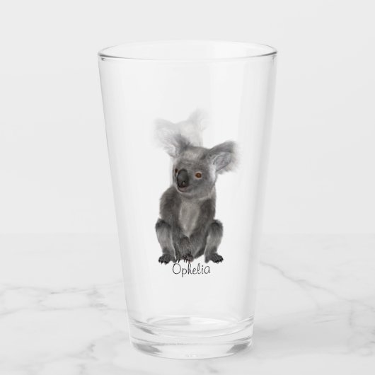 Koala Beer Glas (Voorkant)