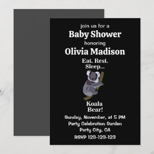 Koala Beer Grappige Baby Shower Kaart