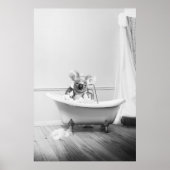 Koala Beer in badposter Poster (Voorkant)