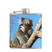 Koala-Beer in de oude boom, heupkolf Heupfles (Voorkant)