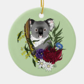 Koala Beer Keramisch Ornament (Voorkant)