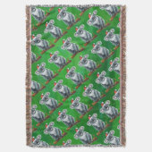 Koala Beer Kerstmis Deken (Voorkant Verticaal)