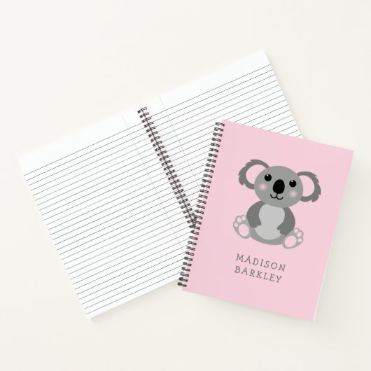 Koala Beer Kind Is Schattig Notitieboek (Binnen)
