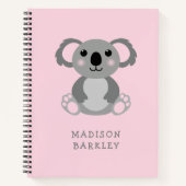 Koala Beer Kind Is Schattig Notitieboek (Voorkant)