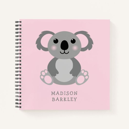 Koala Beer Kind Notitieboek (Voorkant)