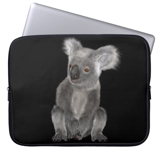 Koala Beer Laptop Sleeve (Voorkant)