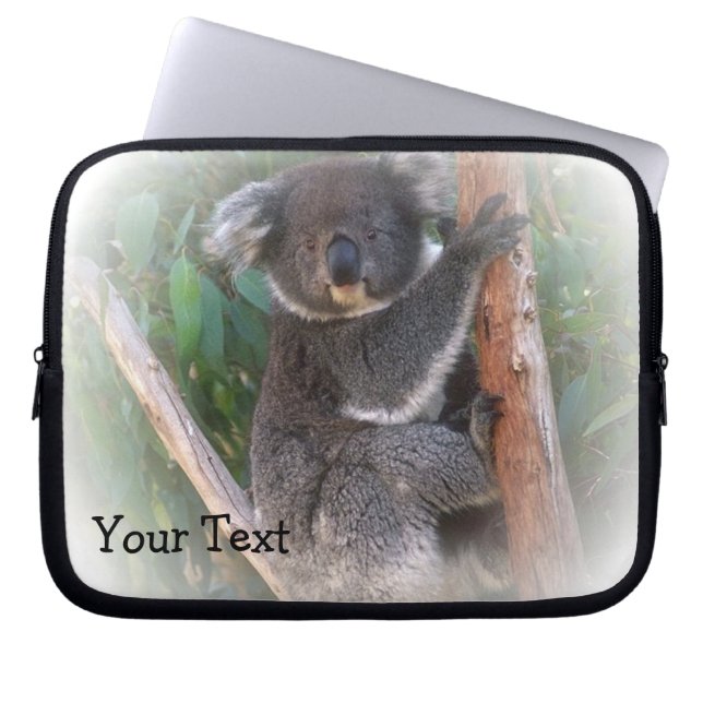 Koala Beer-laptophoes Laptop Sleeve (Voorkant)